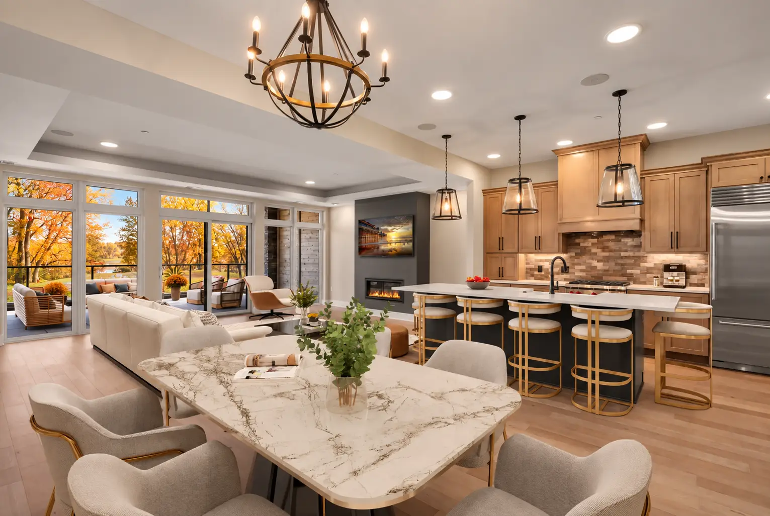 Maintenance-free condo living at Hill Farm in North Oaks, Minnesota